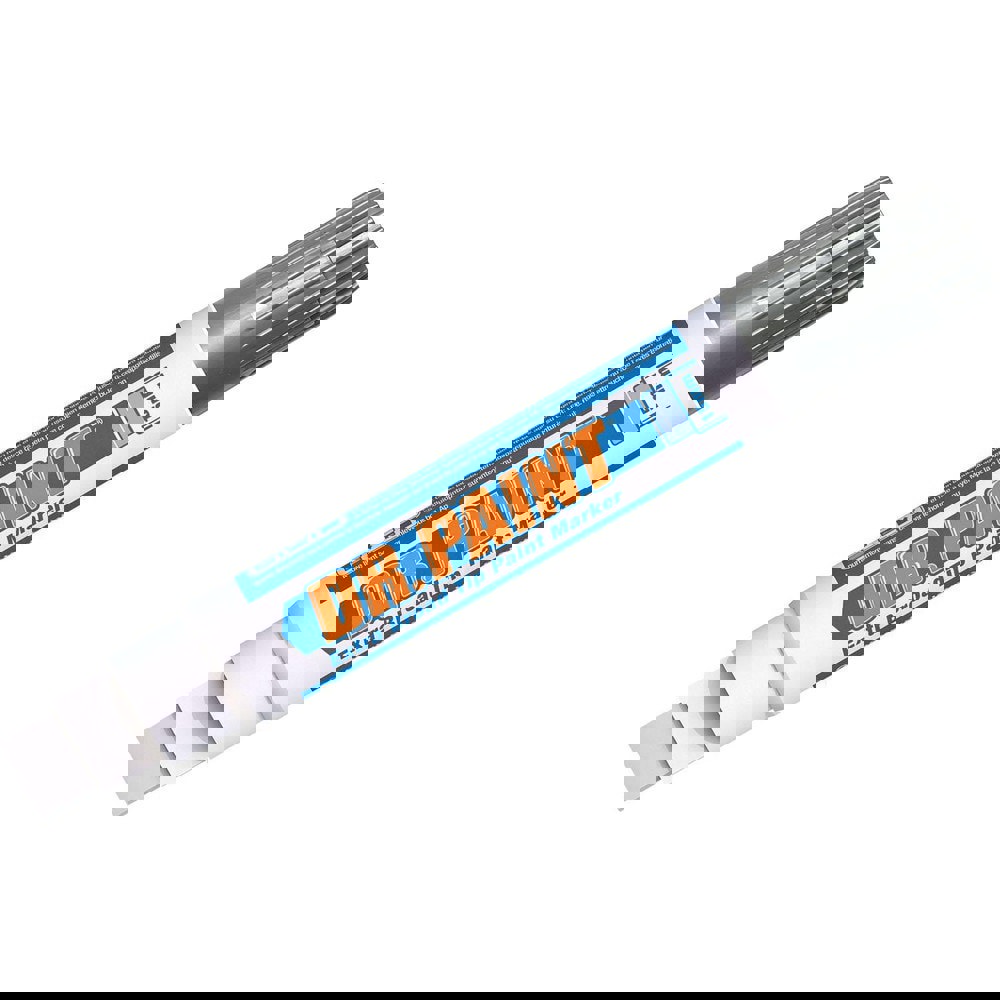 Markers & Paintsticks; Marker Type: Liquid Paint Marker; Tip Shape: Chisel; Color: Metallic Silver; Ink Type: Water Base; Fade Resistant; Water Resistant; Tip Type: Broad; Large; Chisel; For Use On: Posters; Glass; Canvas; Paper; Plastic; Rubber; Stone; S